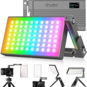 img 4 attached to ULANZI RGB Video Light R70: Dimmable Photography Lighting with 360 Full Color, Magnetic Attraction, CRI≥95, and 20 Light Effects