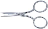 gingher large handle embroidery scissors - 4 inch (model 01-005271) logo