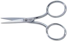 img 1 attached to Gingher Large Handle Embroidery Scissors - 4 Inch (Model 01-005271)