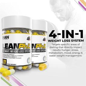 img 2 attached to Man Sports Lean Ph.D - Advanced Weight Loss Supplement for Enhanced Energy and Mood - 120 Capsules