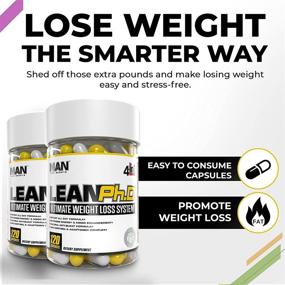 img 3 attached to Man Sports Lean Ph.D - Advanced Weight Loss Supplement for Enhanced Energy and Mood - 120 Capsules