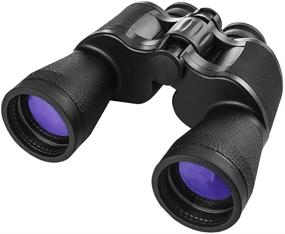 img 4 attached to 🔭 Compact 20x50 Binoculars for Adults: HD Professional Waterproof with Low Light Night Vision for Bird Watching, Hunting & more - BAK4 Prism FMC Lens, Strap & Carrying Bag Included