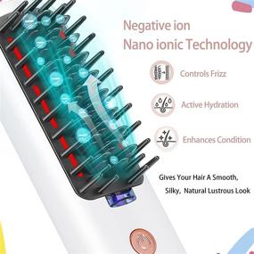 img 1 attached to Выпрямитель для выпрямления с тремя уровнями температуры против ожогов