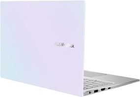 img 4 attached to 💻 ASUS VivoBook S13 Тонкий и легкий ноутбук, 13.3” FHD дисплей, процессор Intel Core i5-1135G7, 8 ГБ оперативной памяти LPDDR4X, 512 ГБ накопитель PCIe SSD, Windows 10 Home, считыватель отпечатков пальцев, мечтательно белый.