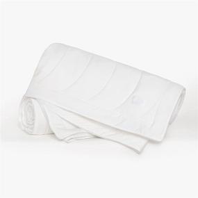 img 2 attached to 🌬️ Buffy Breeze Comforter: Ultra-Soft Eucalyptus Lyocell, Cool-to-The-Touch, Lightweight Summer Duvet Insert with Corner Tabs
