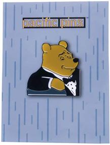 img 1 attached to Элегантный значок Winnie the Pooh Meme с эмалью: стильная брошь с щепоткой юмора для рюкзаков и аксессуаров