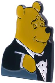 img 2 attached to Элегантный значок Winnie the Pooh Meme с эмалью: стильная брошь с щепоткой юмора для рюкзаков и аксессуаров