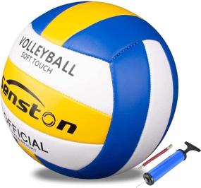 img 4 attached to 🏐 Senston Soft Volleyball - Waterproof Indoor/Outdoor, Beach Play, Game, Gym, Training - Official Size 5