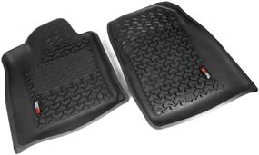 img 4 attached to 🚗 Rugged Ridge 12920.32 Front Floor Liner for Black 2011-2020 Dodge / Jeep Durango / Grand Cherokee WK2