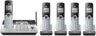 📞 at&t tl96547 5 handset cordless phone: clear communication and versatility at your fingertips! logo