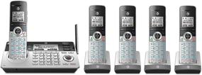 img 2 attached to 📞 AT&T TL96547 5 Handset Cordless Phone: Clear Communication and Versatility at your Fingertips!