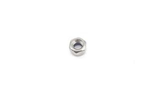 img 3 attached to 🔒 35Pcs M6 x 1.0mm Nylon Inserted Hex Lock Nuts - 304 Stainless Steel Silver by BinifiMux