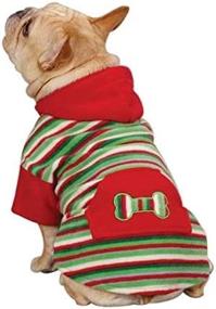 img 2 attached to Повседневная флисовая толстовка с капюшоном Canine Polyester Christmas XX Small