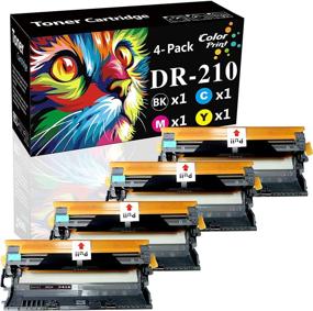 img 4 attached to 🖨️ Compatible Drum Unit Replacement for DR-210 DR-210CL DR210CL - 4-Pack Colorprint - Works with DCP-9010CN HL-3040CN HL-3045CN HL-3070CW HL-3075CW MFC-9010CN MFC-9120CN MFC-9125CN 9320CN Printer - Black, Cyan, Magenta, Yellow