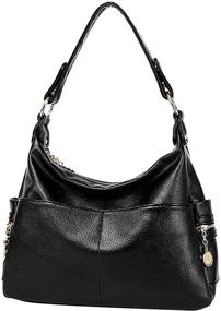 img 4 attached to Timeless Style: Ladies Handbags for Classic Casual Fashion and More