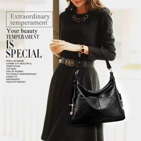 img 3 attached to Timeless Style: Ladies Handbags for Classic Casual Fashion and More