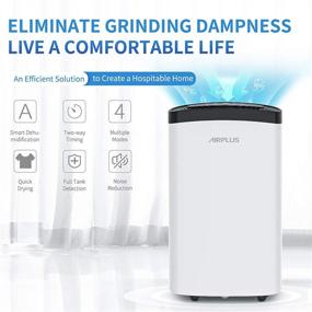 img 3 attached to 🌬️ Efficient & Reliable: AIRPLUS AP1907 Dehumidifier - Perfect for Medium Spaces & Basements