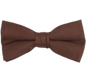 img 2 attached to 👔 Elevate Your Little Gentleman's Style with our Boys Kids Pre Tied Bowtie Easter Dress Up Bow Tie - Born to Love!
