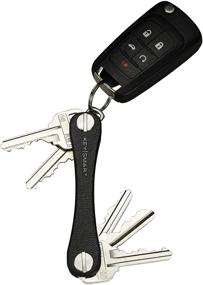 img 4 attached to 🔑 Compact Leather Keychain Organizer by KeySmart: Streamline Your Keys