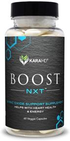 img 4 attached to 💪 Enhance Energy, Muscle Building, and Heart Health with KaraMD Boost NXT Nitric Oxide Booster – Expertly Formulated Supplement for Improved Circulation and Blood Flow, 30 Servings
