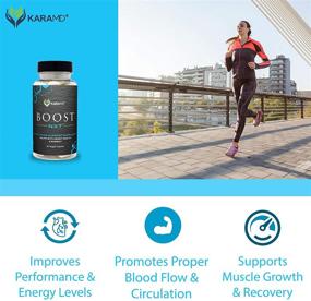 img 2 attached to 💪 Enhance Energy, Muscle Building, and Heart Health with KaraMD Boost NXT Nitric Oxide Booster – Expertly Formulated Supplement for Improved Circulation and Blood Flow, 30 Servings