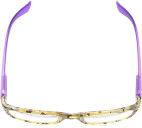 img 1 attached to 👓 Peeperspecs Mocha Almond Chip Rectangular Reading Glasses by Peepers