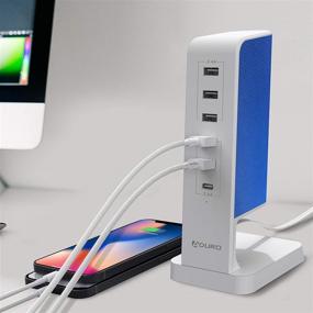 img 3 attached to Aduro Charging Station Multiple Smartphones Portable Audio & Video in MP3 & MP4 Player Accessories