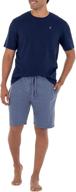 izod breathable jersey shorts with sleeves logo