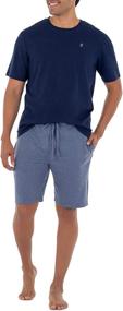 img 4 attached to IZOD Breathable Jersey Shorts with Sleeves