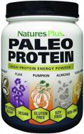 🌿 naturesplus organic paleo protein - 1.49 lbs, 20g protein, vegan protein powder - unflavored, unsweetened - certified organic high protein energy supplement - vegetarian, gluten-free - 15 servings logo