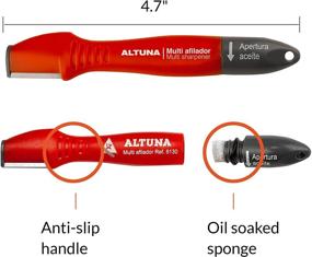 img 2 attached to 🪓 Смазывающий легкий точильщик Altuna: повысьте производительность ваших садовых инструментов!