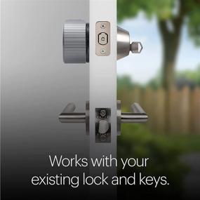 img 3 attached to 🔒 August Wi-Fi Smart Lock (4th Gen) – Simple Installation on Your Current Deadbolt, Sleek Silver Design