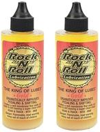 rock chain lubricant 4 ounce 2 pack logo