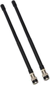 img 4 attached to HYS 27MHz BNC Antenna Handheld Two-Way Radio - 9.45 inch BNC Antenna for Cobra, Midland, Uniden Handheld CB Portable Radios (Pack of 2)