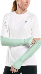 img 4 attached to Coolibar UPF Womens Performance Sleeves