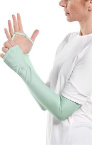 img 3 attached to Coolibar UPF Womens Performance Sleeves