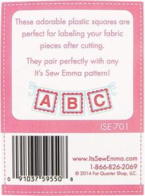 img 1 attached to 🎀 Розовые АЛЬФАБИТКИ от It's Sew Emma: Организуйте и упростите свои швейные проекты!