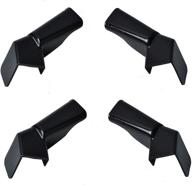 🌧️ wadoy rv rain gutter spout right and left set - extend your rv's downspout with trailer awning attachment logo