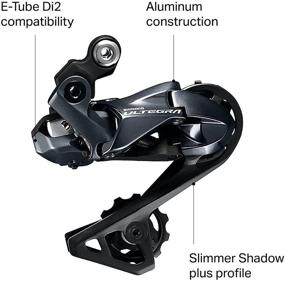 img 1 attached to Top-Notch Performance: SHIMANO Ultegra Di2 R8050 Short-Cage Rear Derailleur Unleashed!