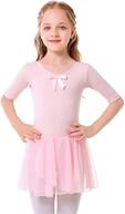 bezioner ballet leotards in size 120: stylish girls' clothing for active toddlers logo