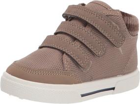 img 4 attached to 👟 High-Top Sneaker for Toddlers and Little Kids (1-8 yrs) - Simple Joys by Carter's Daniel