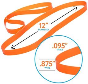 img 3 attached to 🛠️ Premium [2 Pack] Urethane Band Saw Tires - Easy-Fit, No Adhesive - Compatible with Jet, Grizzly, Powermatic Bandsaws - 12" x 7/8" x .095