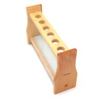 chiloskit holes wooden holder 6slots logo