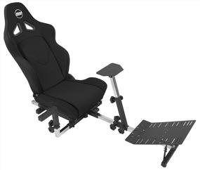img 3 attached to 🕹️ Top-Performing OpenWheeler GEN3 Racing Wheel Stand Cockpit in Sleek Black Finish, Perfect for Logitech G923, G29, G920, Thrustmaster, Fanatec Wheels - Compatible with Xbox One, PS4, PC Platforms