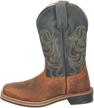smoky mountain boots western square logo
