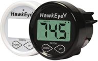 🦅 hawkeye dt2bx-tm depth sounder for in-dash installation with air and water temperature (includes airmar transom mount transducer) logo