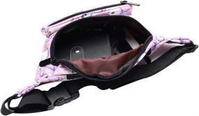 img 1 attached to 🦄 Giddah Unicorn Designer Fanny Pack for Girls Boys - Hiking Waist Bag, Money Belt, Mobile Phone Holder - Perfect for Traveling