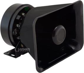 img 3 attached to 📢 Гудки Vixen VXS9118: Мощный звуковой сигнал/динамик на 100 Вт в элегантном черном дизайне