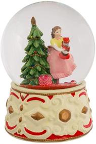 img 1 attached to 🎶 Captivating 5.5-Inch Kurt Adler Clara Musical Water Globe with Nutcracker for Sale