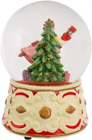 img 2 attached to 🎶 Captivating 5.5-Inch Kurt Adler Clara Musical Water Globe with Nutcracker for Sale